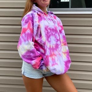 Custom Tie dye Hoodie